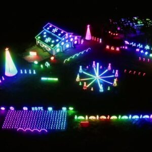 The Great Christmas Light Fight Features Palmetto Home - Patch